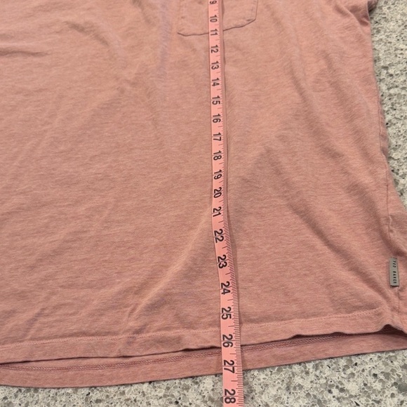 Ted Baker Pink Polo Shirt Size 6 (XL) - Picture 4 of 6